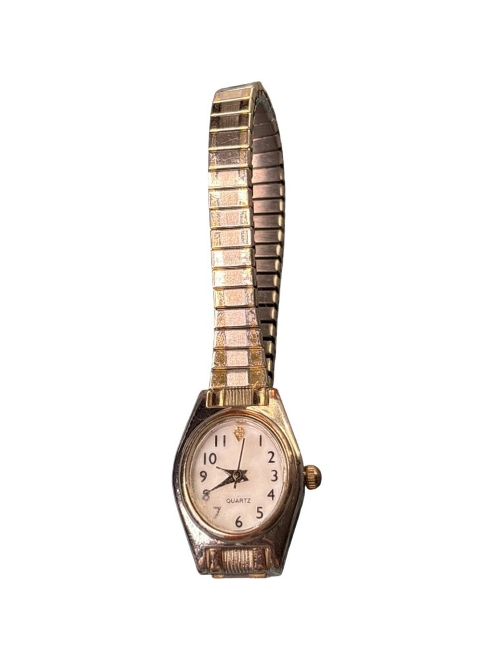 Accutime Watch Stainless Steel China Quartz Overall Scratches Untested